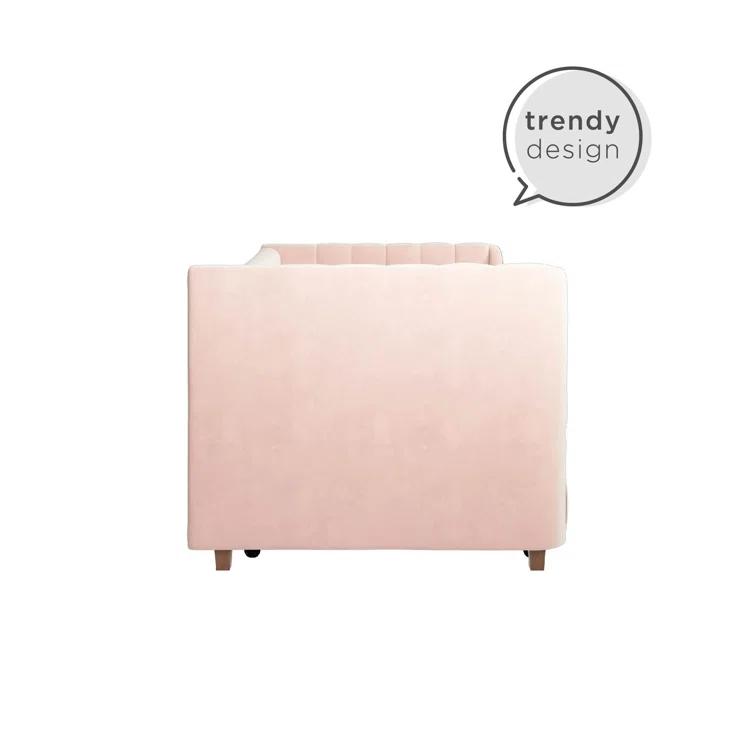 Valentina Twin Upholstered Daybed with Trundle