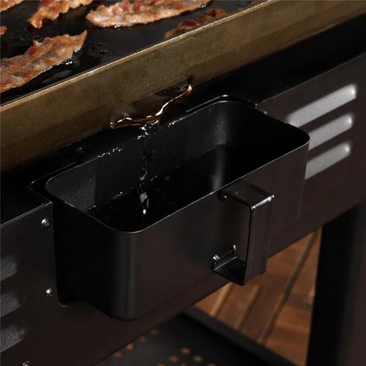 Blackstone 4-Burner 36" Omnivore Griddle with Hood and Extendable Side Shelves