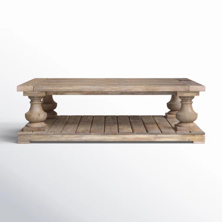 Stan Solid Wood Coffee Table