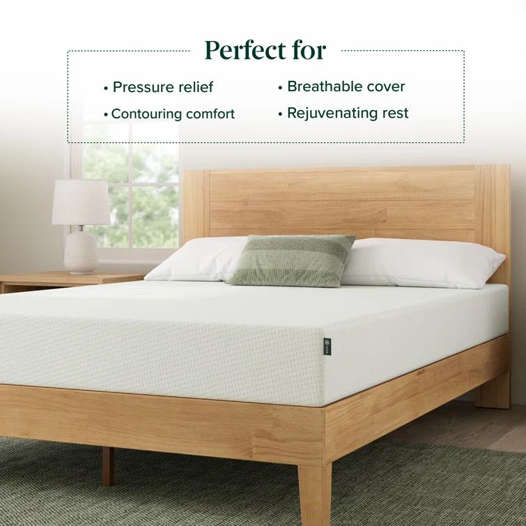 Zinus Zinus Medium Firm Green Tea Memory Foam Mattress