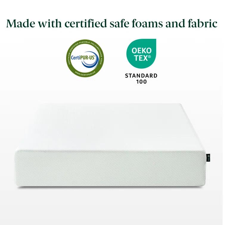 Zinus Zinus Medium Firm Green Tea Memory Foam Mattress
