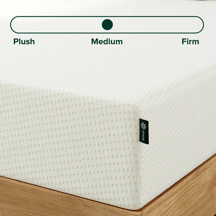 Zinus Zinus Medium Firm Green Tea Memory Foam Mattress