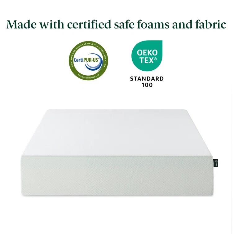 Zinus Zinus Medium Firm Green Tea Memory Foam Mattress