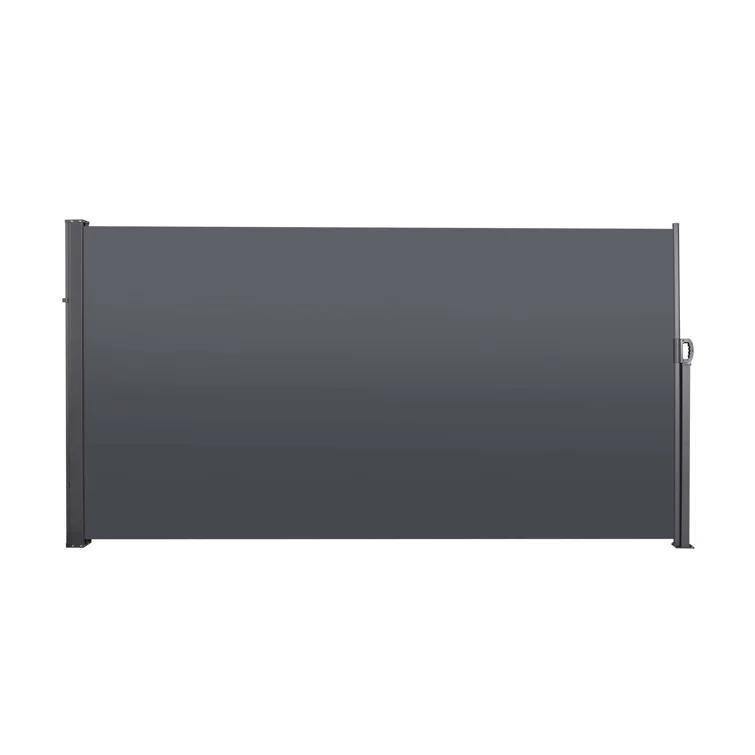 Retractable Side Screen Awning, UV Resistant, Waterproof, Patio Privacy Screen For Garden, Balcony, Courtyard