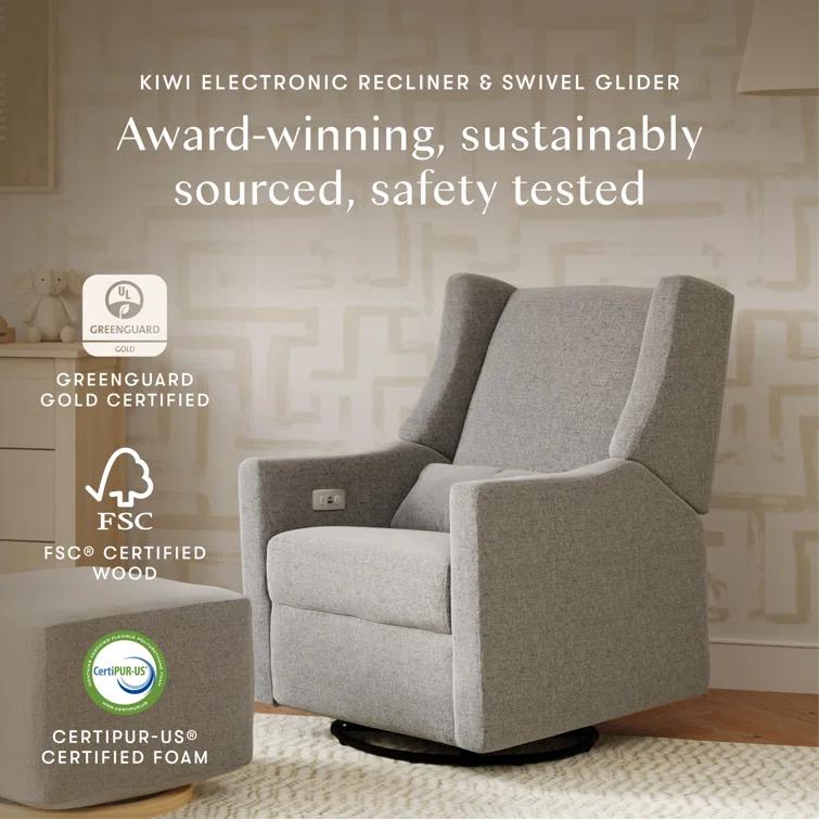 Kiwi Electronic Swivel Reclining Glider