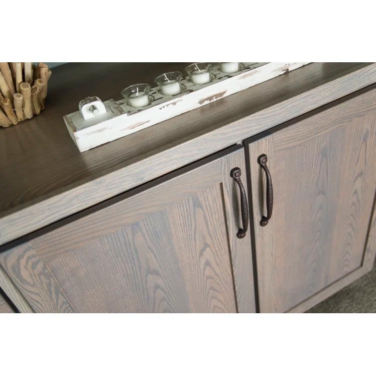 Refined Rustic Kitchen Cabinet Handles, Solid Core Drawer Pulls for Cabinet Doors
