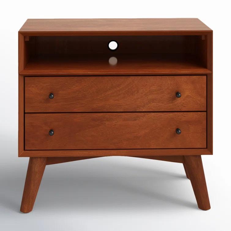 Williams 2-Drawer Nightstand with Shelf