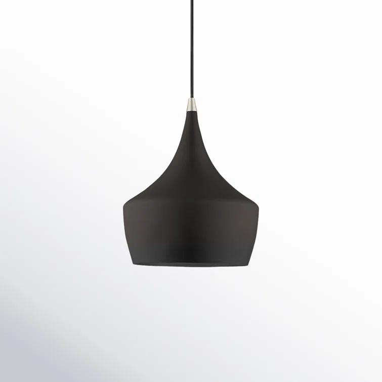 Schultz Single Light Metal Dimmable Pendant