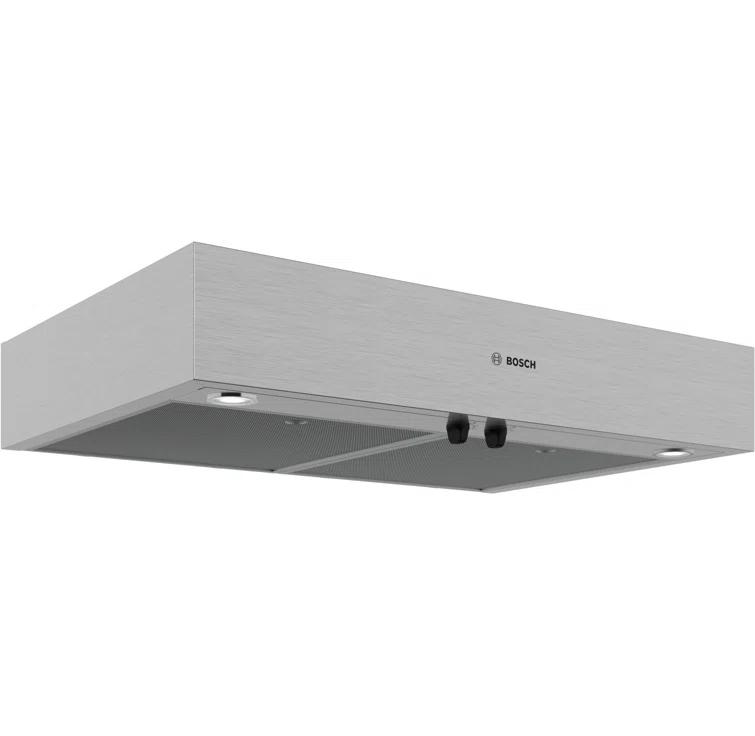 Bosch 30 inch Convertible 260-CFM Stainless Steel Under Cabinet Range Hood