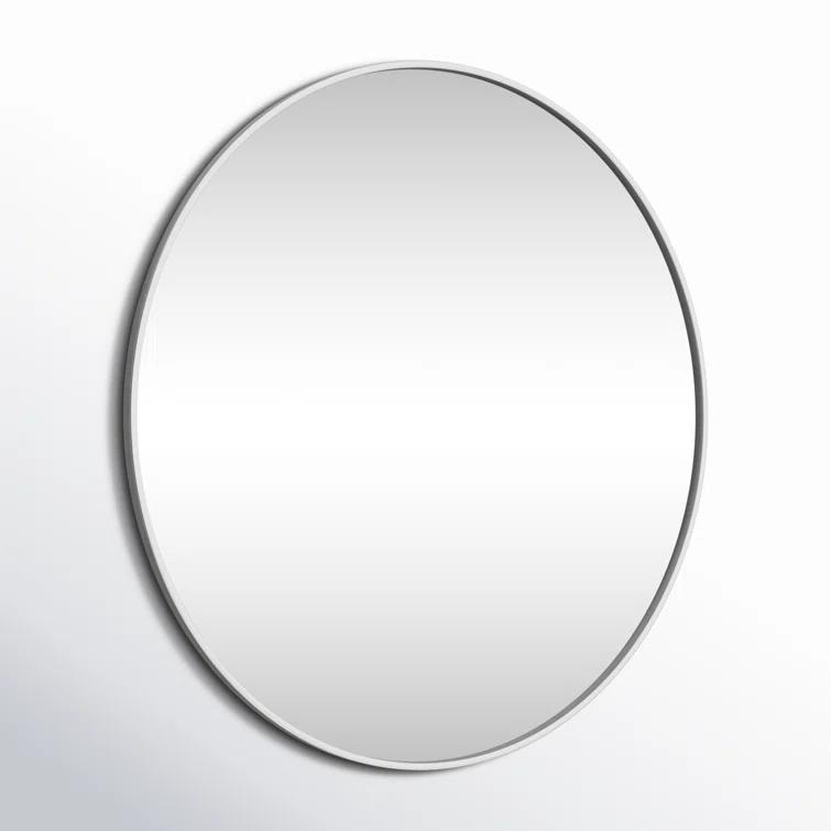 Sabine Metal Round Wall Mirror