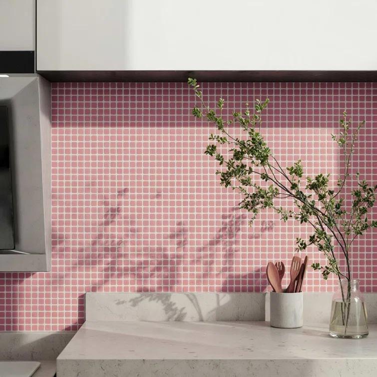 Vetro 11.96 In. X 11.96 In. Mini Square Frosted Glass Mosaic Floor And Wall Tile (13.44 Sq. Ft. / Case)