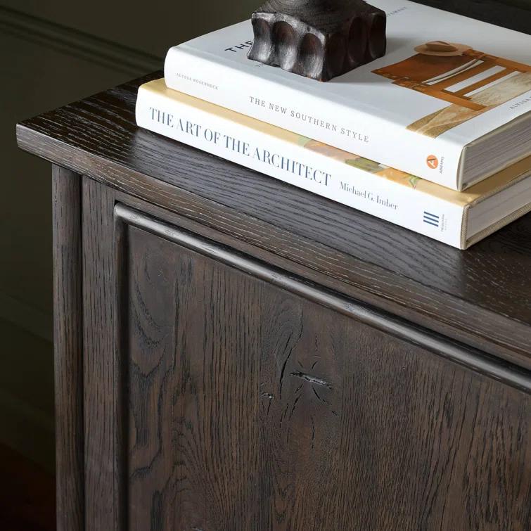 Bari Sideboard by Amber Lewis x Four Hands - Smoked Black / 46"W
