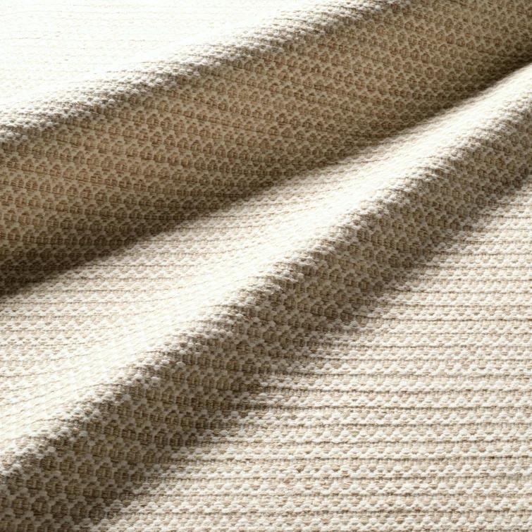 Midford Geometric Hand-Woven Flatweave Wool Beige Area Rug