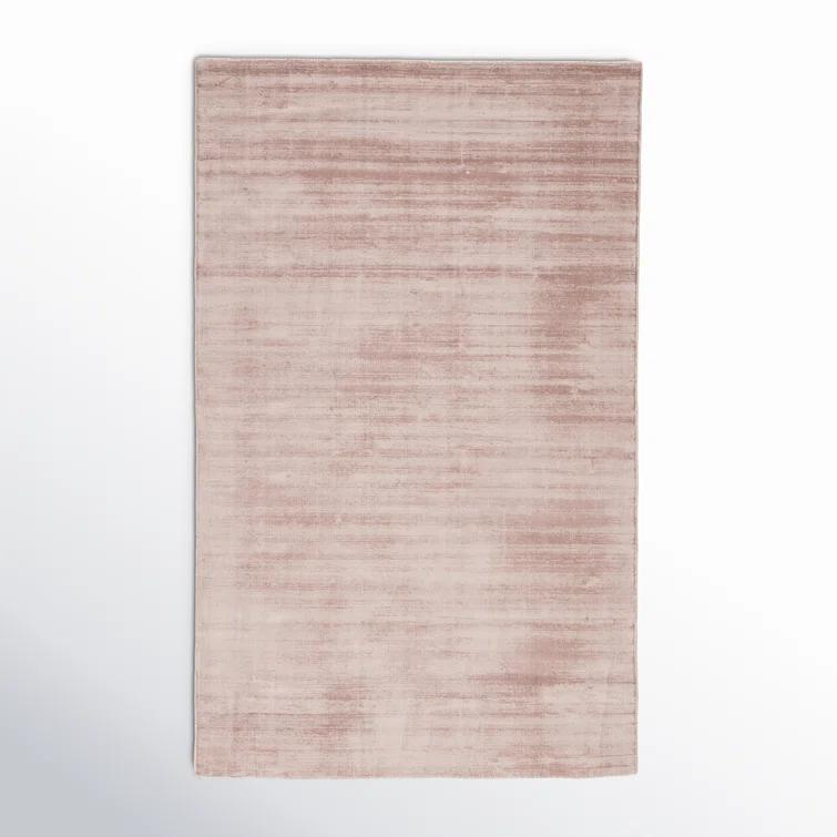 Oath Viscose Pink Rug