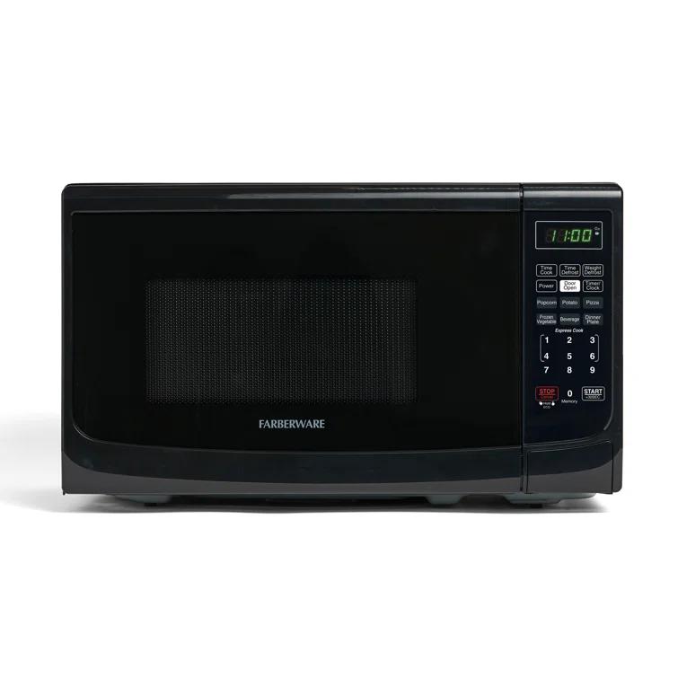 Farberware Farberware Countertop Microwave .7 Cu. Ft. 700-Watt Compact Microwave Oven FMO07ABTBKA