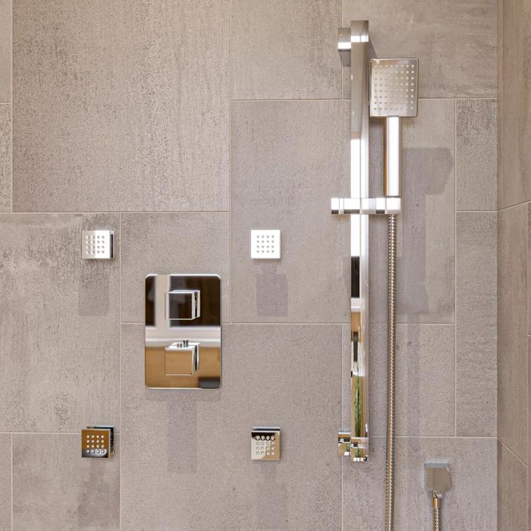 Complete Shower System with Rough in-Valve