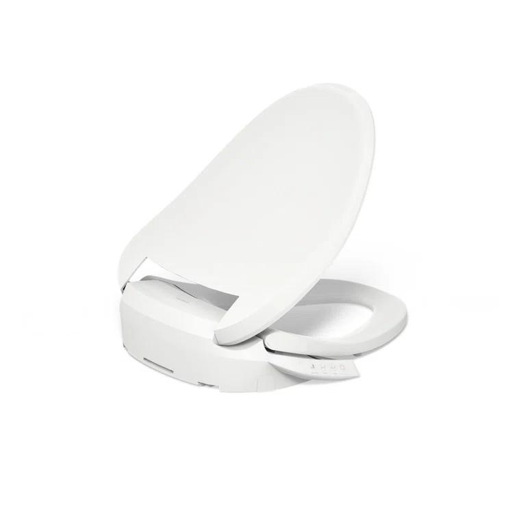 PureWash E545 Elongated Heated Bidet Toilet Seat, Electric Bidets for Existing Toilets