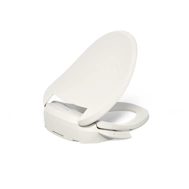 PureWash E545 Elongated Heated Bidet Toilet Seat, Electric Bidets for Existing Toilets