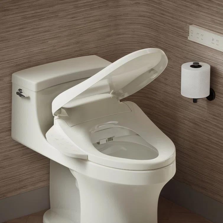 Purewash E725 Elongated Bidet Toilet Seat With Remote Control