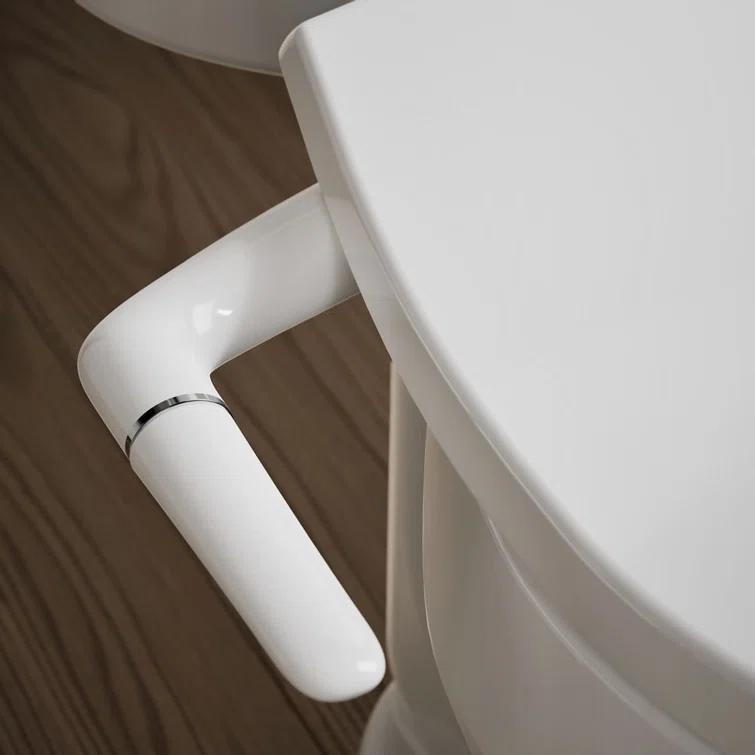PureWash M250 Round Bidet Toliet Seat, Manual Non-Electric Bidets for Existing Toilets