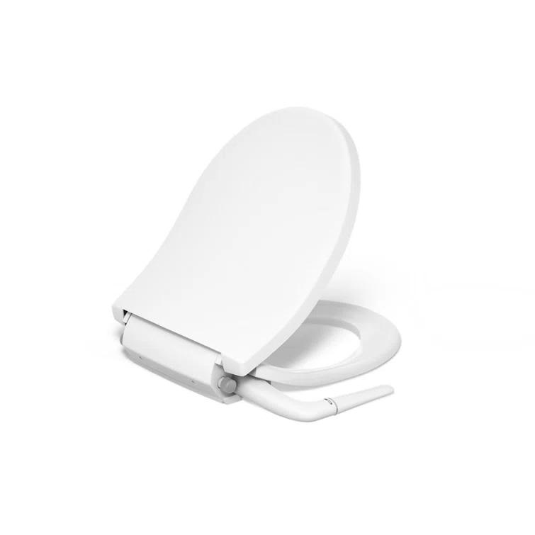 PureWash M250 Round Bidet Toliet Seat, Manual Non-Electric Bidets for Existing Toilets