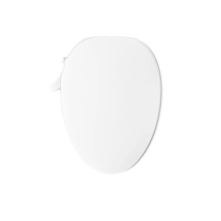 Purewash M300 Elongated Manual Bidet Toilet Seat, Non-Electric Bidet with Adjustable Bidet Sprayer