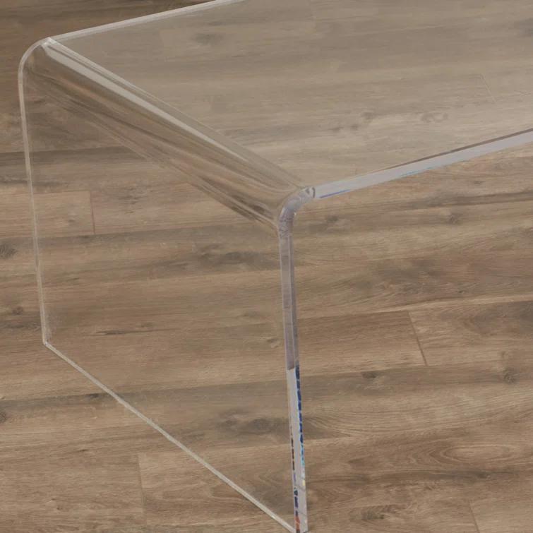 Butler Specialty Loft Crystal Clear Acrylic Coffee Table