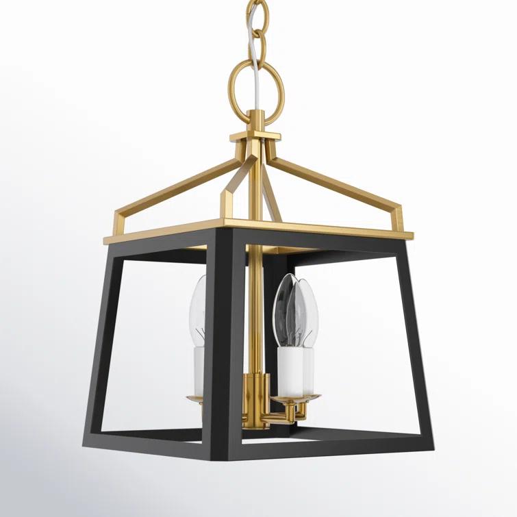 Birch Lane™ 4 - Light Dimmable Lantern Geometric Chandelier