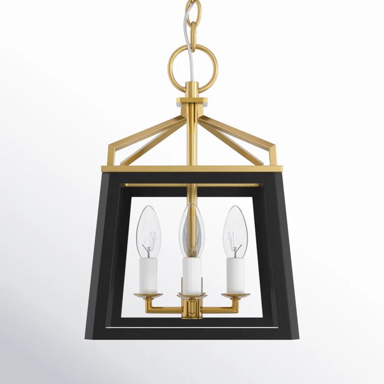 Birch Lane™ 4 - Light Dimmable Lantern Geometric Chandelier