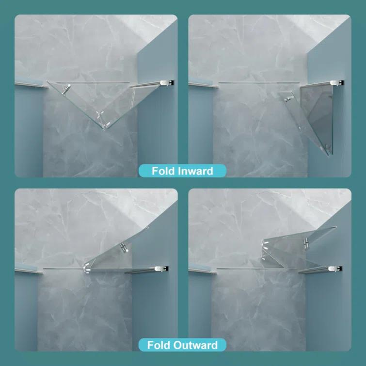 Fold Frameless Shower Door