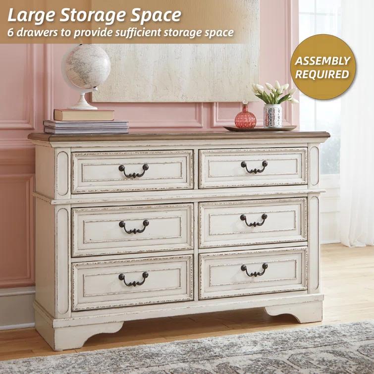 Hayley 54.13'' W 6 - Drawer Dresser