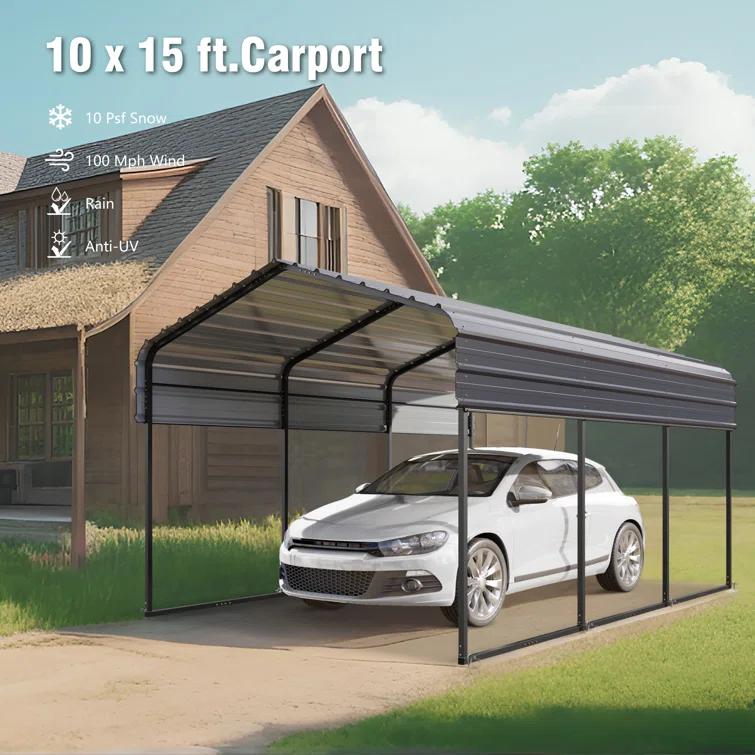 Alphamarts 10x15 Replacement Side Wall for Alphamarts Carport ( Only Side Wall )
