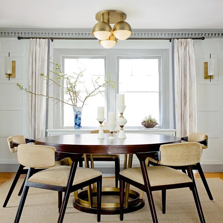 Hermilo Semi Flush Mount