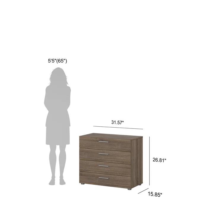 Gianna 31.57'' W 4 - Drawer Dresser