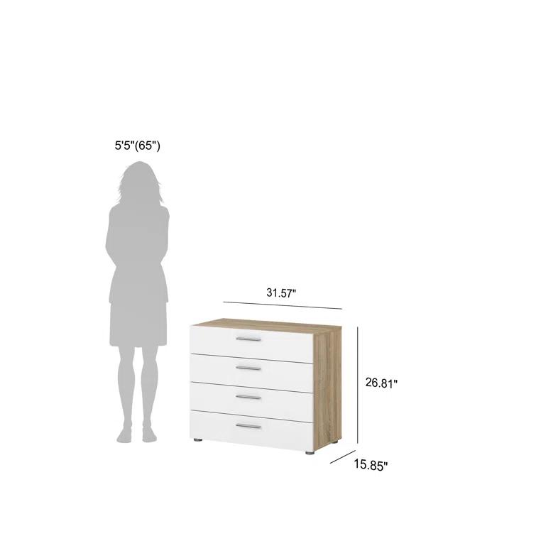 Gianna 31.57'' W 4 - Drawer Dresser