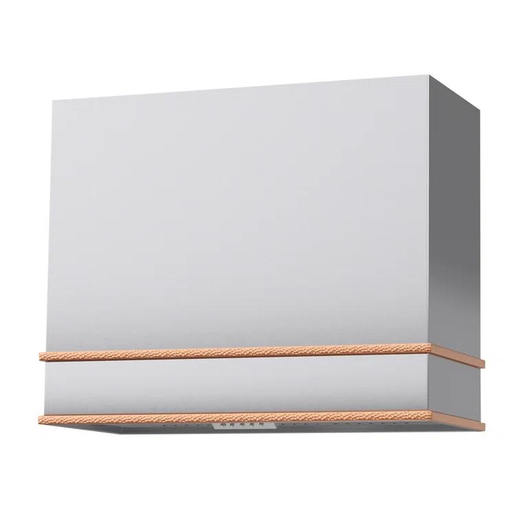 Akicon 36" Stainless Steel 600 CFM Ducted (Vented) Wall Mounted Required Range Hood
