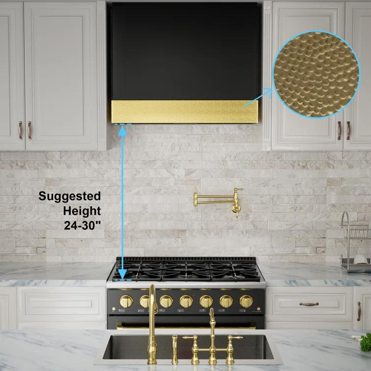 Akicon 600 CFM Range Hood