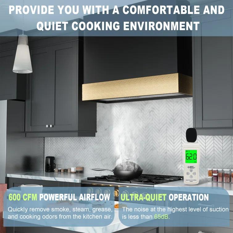 Akicon 600 CFM Range Hood