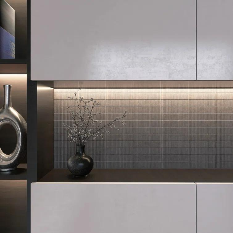 Supreme Tile Globe 2.96 in. X 11.82 in. Matte Ceramic Subway Wall Tile