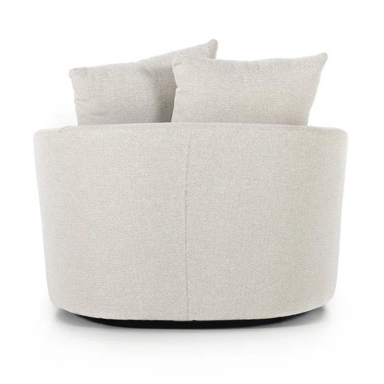 Kaila Swivel Chair - Delta Bisque