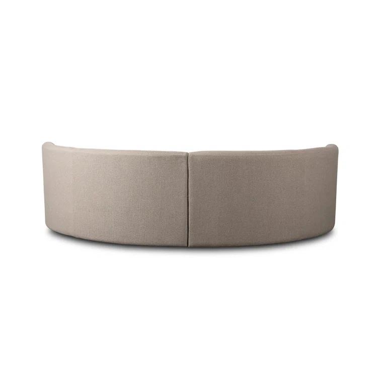 Kaylani Dining Bench - Taupe Performance Fabric