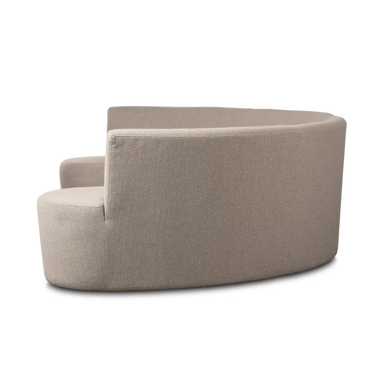 Kaylani Dining Bench - Taupe Performance Fabric