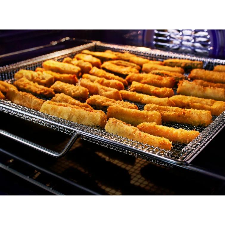 LG LG Smart Wi-Fi Enabled True Convection InstaView® Electric Range with Air Fry, 6.3 cu. ft. LREL6325F