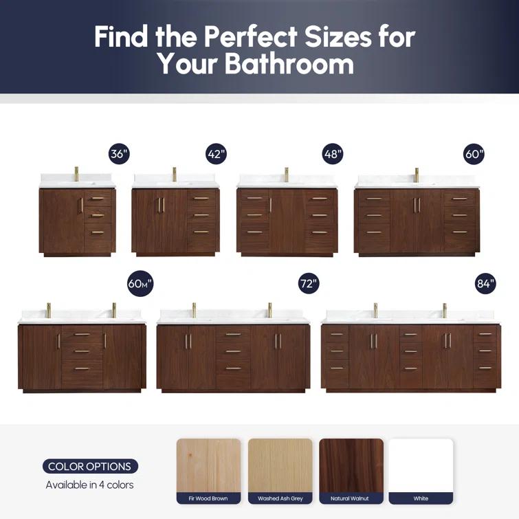 Cloverfield 36'' Single Bathroom Vanity