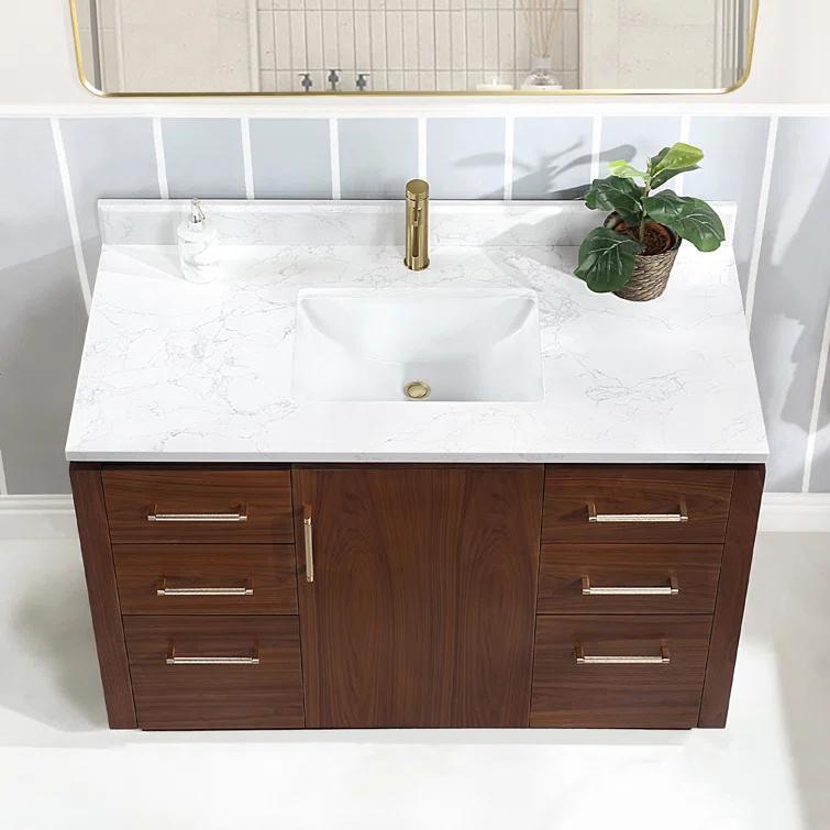 Cloverfield 48'' Single Bathroom Vanity