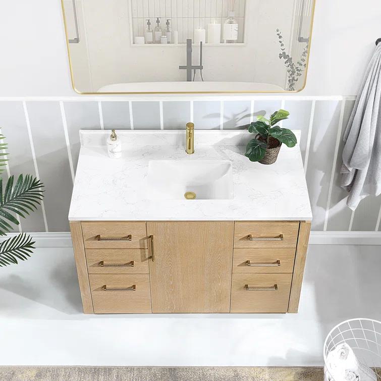 Cloverfield 48'' Single Bathroom Vanity