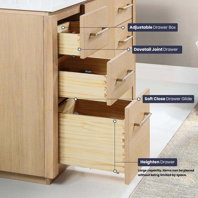 Cloverfield 48'' Single Bathroom Vanity