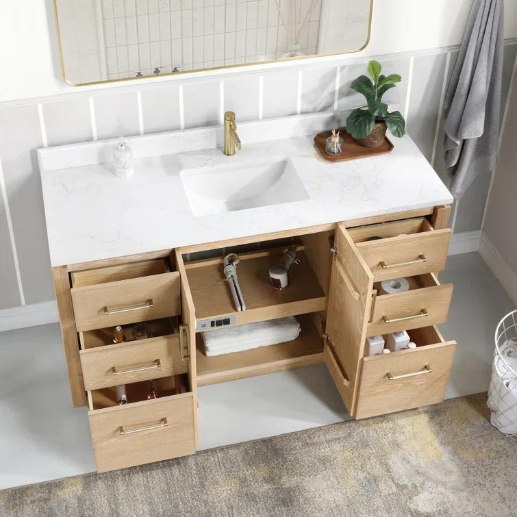 Cloverfield 60'' Single Bathroom Vanity