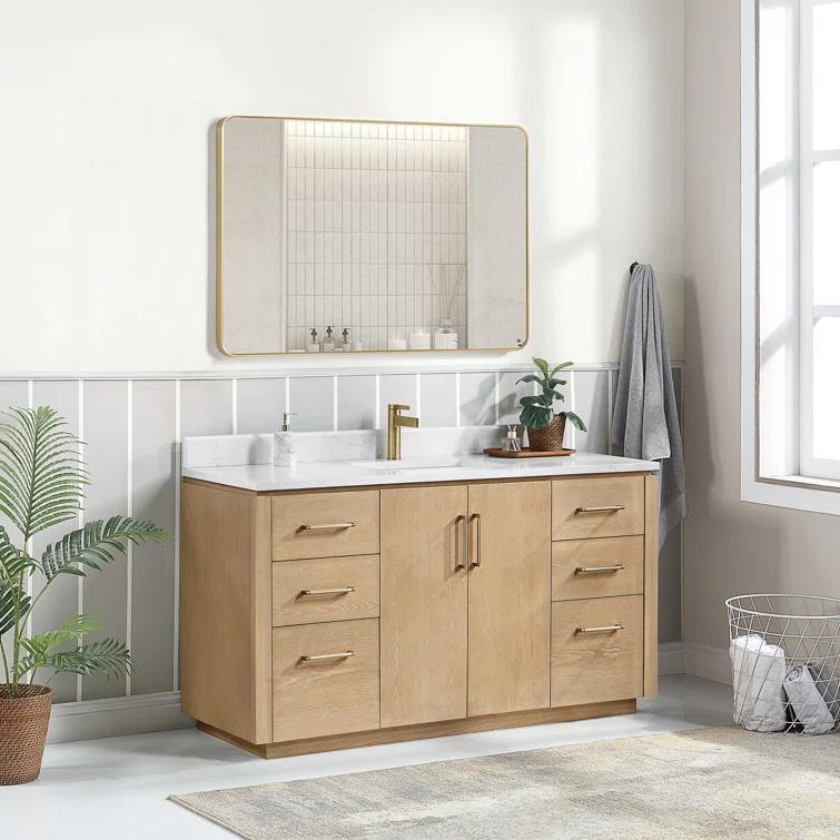 Cloverfield 60'' Single Bathroom Vanity