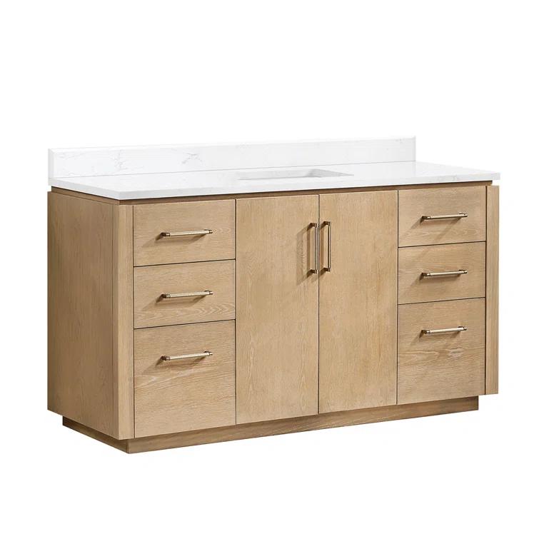 Cloverfield 60'' Single Bathroom Vanity